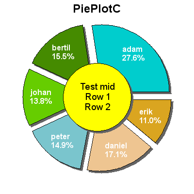 A ring graph with several formatting options adjusted (piecex2.php)